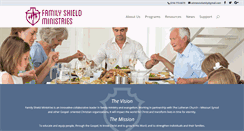 Desktop Screenshot of familyshieldministries.com